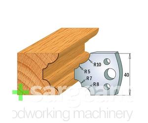 CMT Moulding Cutters KSS 40x4mm Profile 022 Price is Inc VAT@20%