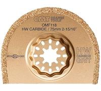 CMT OMF118-x5-5X 75mm Carbide Grit Radial Saw Blade Segmented