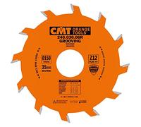 CMT Orange Tools 240.030.06r - Straight Grooving Cutter Circular Saw Blade 150 x 3 x 35 Z 12