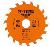 CMT Orange Tools 240.060.07r - for Straight Grooving Cutter Circular Saw Blade 180 x 6 x 35 Z 18