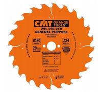 CMT Orange Tools 291.190.24H Circular Saw 190 x 2.6 x 20 Z 24 ATB 20 Degrees