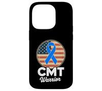 CMT Warrior Charcot-Marie-Tooth Disease Awareness Ribbon Case for iPhone 14 Pro