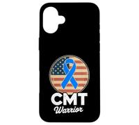 CMT Warrior Charcot-Marie-Tooth Disease Awareness Ribbon Case for iPhone 16 Plus