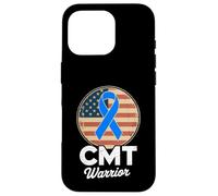 CMT Warrior Charcot-Marie-Tooth Disease Awareness Ribbon Case for iPhone 16 Pro
