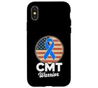 CMT Warrior Charcot-Marie-Tooth Disease Awareness Ribbon Case for iPhone X/XS