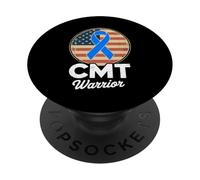 CMT Warrior Charcot-Marie-Tooth Disease Awareness Ribbon PopSockets Adhesive PopGrip