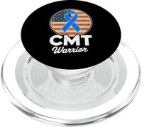 CMT Warrior Charcot-Marie-Tooth Disease Awareness Ribbon PopSockets PopGrip for MagSafe