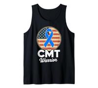 CMT Warrior Charcot-Marie-Tooth Disease Awareness Ribbon Tank Top