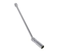 CMTOOL 16MM Spark Plug Socket, 12 Points, 3/8" Drive x 12" Total Length, Magnetic, Chrome Vanadium Alloy Steel, 1 Each