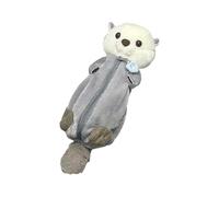 Cmtuuy Pencil Case, Cute Pencil Pouch, Pen Bag Case, Plush Large Capacity Storage Bag, Zipper Pen Pouch for Girl and Boy (Sea otter)