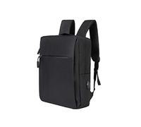 CMY Anti-Theft Laptop Backpack, Business Travel Backpack Bag with USB Charging Port Lock, Water Resistant College School Computer Rucksack Work Fits 15.6 Inch Laptop, Black