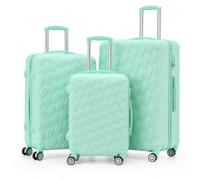CMY Hard Shell Suitcase 3 Piece Set 20”+24”+28” Lightweight Luggage