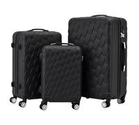 CMY Hard Shell Suitcase 3 Piece Set 20”+24”+28” Lightweight Luggage