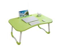 CMY Portable Laptop Bed Table with Foldable Legs & Cup Holder