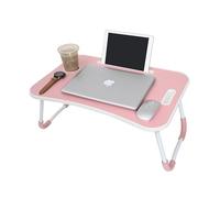 CMY Portable Laptop Bed Table with Foldable Legs & Cup Holder