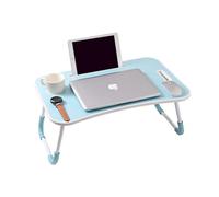 CMY Portable Laptop Bed Table with Foldable Legs & Cup Holder