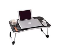 CMY Portable Laptop Bed Table with Foldable Legs & Cup Holder