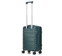 CMY Suitcase Luggage Cabin Size | Hard Shell PC+ ABS | Lightweight | 4 Dual Spinner Wheels | Trolley Suitcases | Carry on | 3 Digit Combination Lock | Telescopic Handle (Dark Green, Cabin 20")