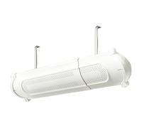 CMYAOYC Air Conditioner Deflector Air Vent Deflector Air Conditioner Windshield Draft Stopper for Window Interior Accessories Prevent Direct Blowing of Cold Air (Color : Bianco)