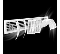 CMYAOYC Air Vent Deflector, Wind Baffle Angle Adjustable Universal Anti-direct Blowing Windshield, Air Conditioner Deflector (Size : 20 * 90cm)