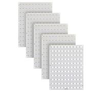 CMYK LED Backlight Board for Bambu Lab P1/X1/A1 Series 3D Printer, 3D Printer Accessories Replacement PCB Lithophane Panel with Connection Cable, DIY 3D Printing Projects(5 Packs)