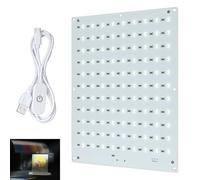 CMYK Lithophane LED Backlight Board Kit Compatible with Bambulab A1/A1 mini Combo/P2S/P1P/P1S/X1C/X1E AMS 3D Printer for 3D Printed Photo Model Light Board