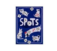 CMYK Spots - A game about rolling dice, pushing your luck and dogs - For ages 10+. 1-4 Players, 20-30 minutes play time, Board Game, Ideal for Travel and Holidays