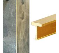 CMYUN Brass Floor Transition Strip Wood to Tile, Extra Narrow Gap Covering Seam Threshold Strips, T Molding Decoration Bar Carpet Edge Trim (Size : W8xH5mm(0.31"x0.2"))