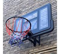 CMYUN Heavy Duty Wall Mounted Basketball Hoop, Indoor Outdoor Shatterproof Basketball Backboard, Pro Basketball Goal Rim System Teenager Adult