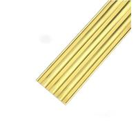 CMYUN Stair Nosing Brass Non Slip Transition Strip, Indoor & Outdoor Stair Nosing Edge Trim, Stair Protector for Vinyl Flooring/Wooden Steps, Preventing Falls (Size : W 2.8cm(1 1/8"))
