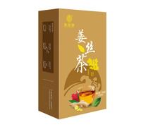 cn herb 100g Boxed Pure Ginger Tea - No Additives, Authentic Herbal Drink Ginger Tea Bags Pure Ginger Tea