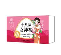 cn herb Eighteen Goddess Tea 240g/ Box Triangle Tea