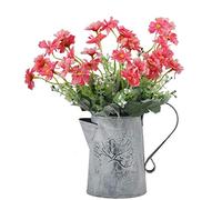 cn-Knight Artificial Wild Flower Cosmos 6pcs 13 Inch Coreopsis for Wedding Bridal DIY Bouquet Home Décor Centerpieces(Blush Color)