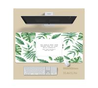 (CN00066, 900x400x3mm) Large Gaming Mousepads Leaf Art Mouse Pad Computer Mousemats Mouse Mat Desk Pad For PC Keyboard Mat Table Pad