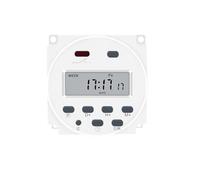 CN101A 5V 12V 24V 110V 220V Digital Timer Switch 7 Days Weekly Programmable Time Relay Programmer(AC110V)