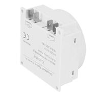 CN101A 5V 12V 24V 110V 220V Digital Timer Switch 7 Days Weekly Programmable Time Relay Programmer Built-in Rechargeable Battery(AC220V)