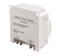 CN101A LCD Programmable for Relay, Digital Timer Switch for Street Light, Billboard & Power Supply, 16 On/Off Programs, 12V/24V/110V(12V)