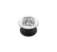 CNA And Nurse I Work Miracles Daily PopSockets Adhesive PopGrip
