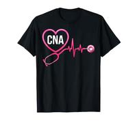 CNA Heart Stethoscope Nursing Assistant Nurse T-Shirt
