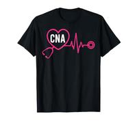CNA Heart Stethoscope Nursing Assistant Nurse T-Shirt