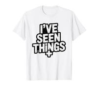 CNA Ive Seen Things Nursing Assistant Dark Humor Vintage T-Shirt
