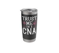 CNA Nurse Certified Nursing Assistant Trust Me I'm A CNA Stainless Steel Insulated Tumbler