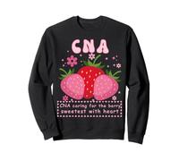 CNA Nurse Life Caring Hands Healing Hearts Sweatshirt