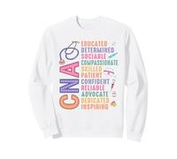 CNA Nursing Assistant Compassionate Caregiver Sweatshirt