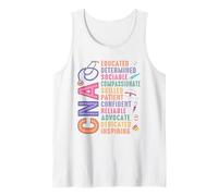 CNA Nursing Assistant Compassionate Caregiver Tank Top