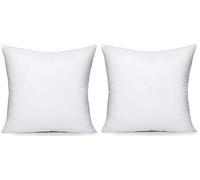 CnA Stores 19" x 19" Inch Square Cushion Inner Hollowfibre Pads OVER FILLED - Non Allergenic Pack of 2