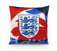 CnA Stores England Cushion Football 35cm x 35cm Reversible | Three Lions England Supporter Cushion | Soft Decorative Throw Pillow for Sofa, Bedroom & Football Fans | England Gift & Home Décor