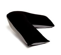 CnA Stores Orthopaedic V-Shaped Pillow Extra Cushioning Support For Head, Neck & Back (BLACK/GREY, V-pillow With 2 Tone Cover)