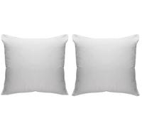 CnA Stores - Square Cushion Insert Inner Pads 18" x 18" Inch (45cm x 45cm) Cushion Stuffer Pack of 2 - Made From Bounce Back Non- Allergenic 100% Pure Hollowfibre 2 Cushions