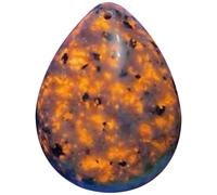 CNAFGBGG 1PC Natural Stone, UV Fluorescent Glow Stones for DIY Crafts Decoration, 1.38x0.98 inch
